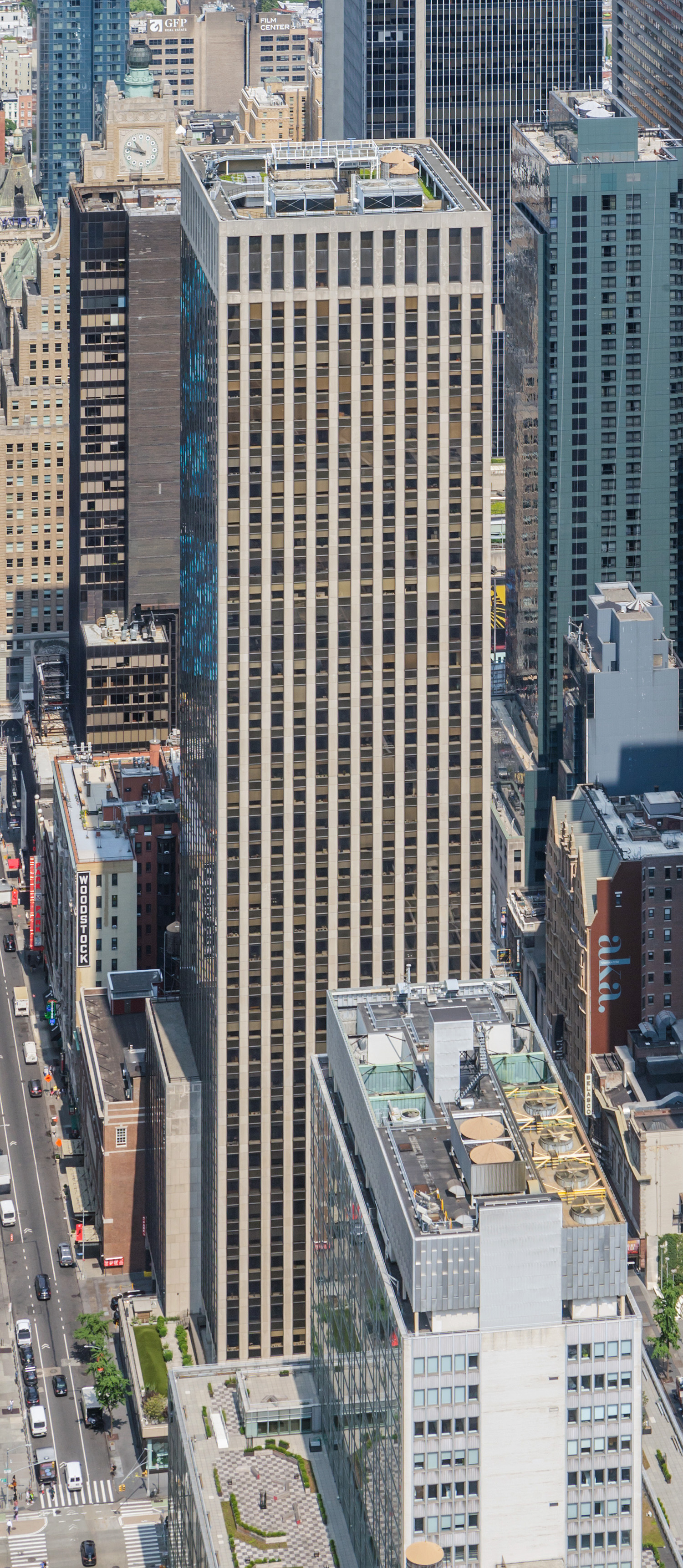 1133 Avenue of the Americas, New York City - View from One Vanderbilt. © Mathias Beinling